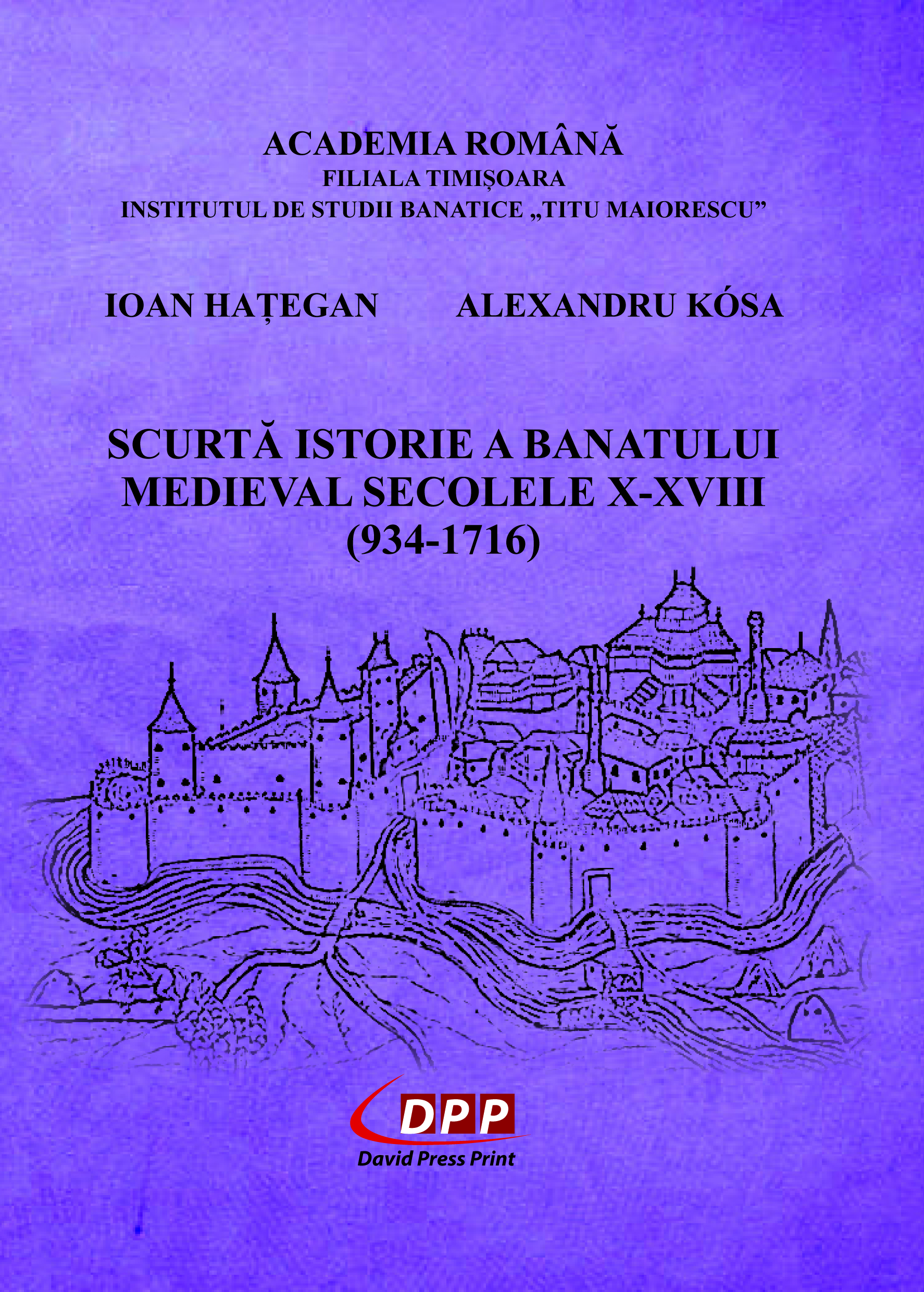 coperta Scurta Istorie a Banatului medieval_Hategan_Kosa